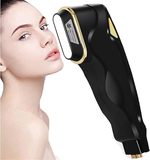 Mini HIFU Anti Aging Face Lifting Device, 3 in 1 Professional Beauty Devices Household Facial Care Machine for Home Use Skin Rejuvenation, Neck Wrinkle Removal, Whitening, Tightening