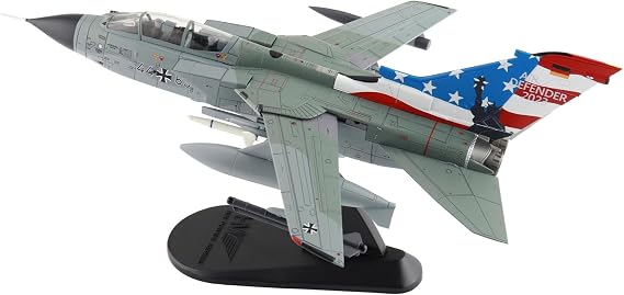 Hobby Master | 1:72 Scale Diecast Military Aircraft Replica | Tornado IDS Air Defender 2023" 44+69, TLG 51, Luftwaffe, Schleswig Jagel AB, June 2023 | Model HA6722