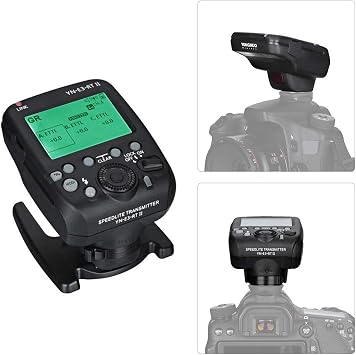YONGNUO YN-E3-RT II On-Camera Flash Speedlite Transmitter Flash Trigger Compatible for ST-E3-RT/600EX-RT/YN-E3-RT/YN968EX-RT/YN600EX-RTII/YN686EX-RT/YNE3-RX