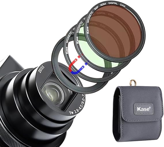 Kase Wolverine Magnetic Filter Kit UV/CPL/ND64 for Sony RX100 Series