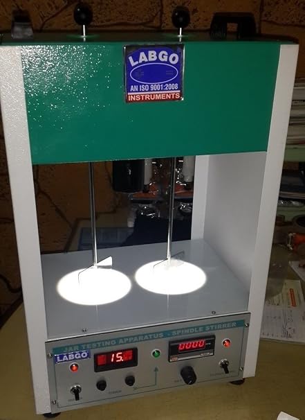 MG Scientific Digital Jar Testing Apparatus (2 Spindle) 16