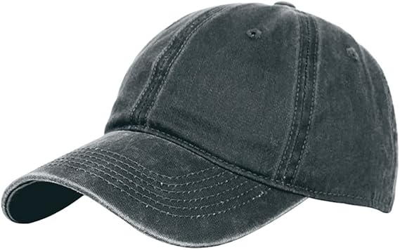 Glamorstar Classic Unisex Baseball Cap Adjustable Washed Dyed Cotton Ball Hat