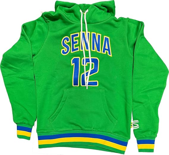 Ayrton Senna F1 Collegiate Hoodie