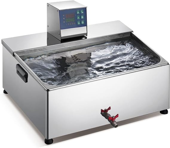 Commercial Sous Vide Complete 40L Water Bath System, 2000W Powerful Precision Immersion Circulator,Digital Timer&Temp Control,slow cook Machine With a Jet Motor,with 5 Preset Recipes
