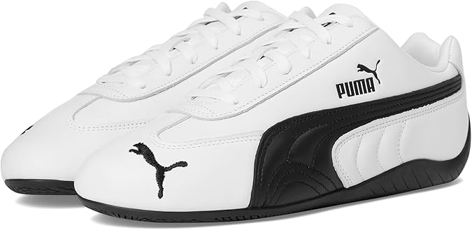 PUMA Mens Speedcat Full Leather Lace Up Sneakers Shoes Casual