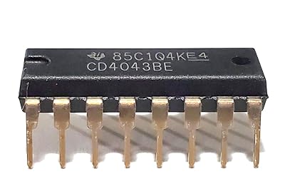 CD4043BE CD4043 CD4043 CMOS Quad NOR RS Latch with 3-State Outputs Breadboard-Friendly IC DIP-16 Pack of 20