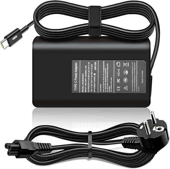 65W USB-C Şarj Kablosu Güç Kaynağı Dell Latitude 3550 3560 3570 3580 5175 5250 5280 5450 5480 5490 5580 5590 5590 7420 7370 7275 7280 XPS 12 9250 13 9350 9360 9365 9370 Chromebook 3100 3400 5190