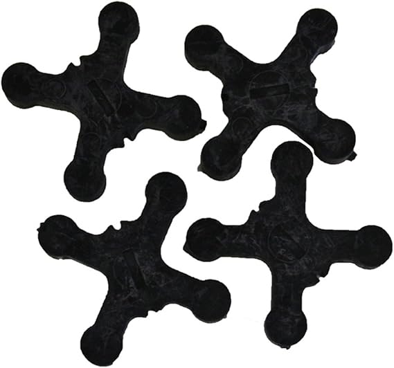 BowJax SlipJax String Silencers Black 4 pk.
