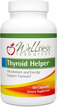 Thyroid Helper - Natural Supplement for Metabolism & Energy (90 Capsules)