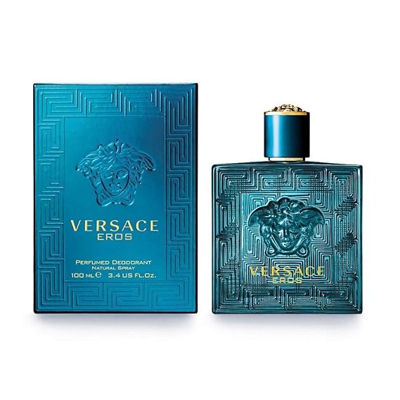 Versace Eros for Men 3.4 oz Perfumed Deodorant Spray