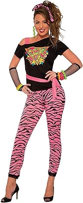 Rubies 1980s Wild Child Costume for Adults, Womens Standard