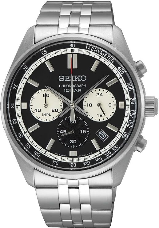 Seiko SSB429 Gümüş-Siyah Erkek Kol Saati