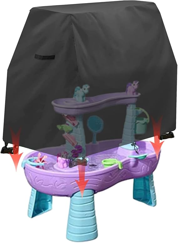 Fenytay Step 2 Water Table, All-in-1 Splash Pond Rain Showers Game Table, Waterproof And Sun-Proof Table For Children's Water Toys And Outdoor Water
