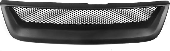 Front Center Racing Grille Cover Hood Compatible with Hyundai Tiburon 2003-2004(Fiberglass)