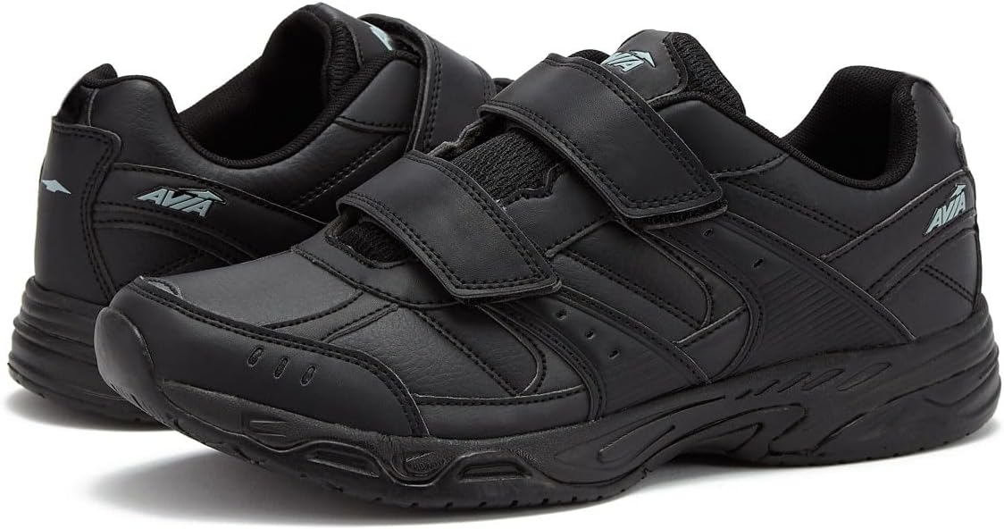 Avia Avi-Union II Strap Non Slip Shoes for Women Comfort Women's Restaurant, Work & Safety Footwear - Medium or Extra Wide