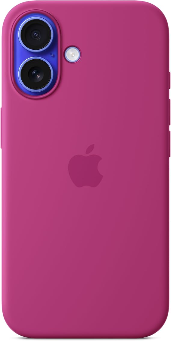 Apple iPhone 16 Silicone Case with MagSafe - Fuchsia ​​​​​​​