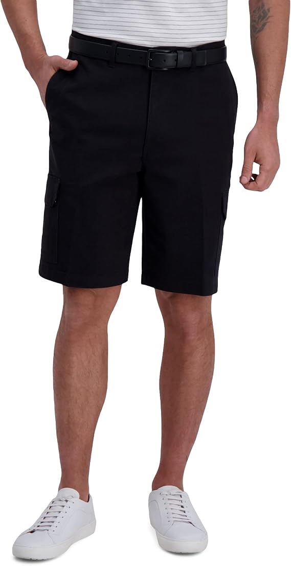 Haggar Men's Stretch Cargo Short (Regular and Big and Tall Sizes)