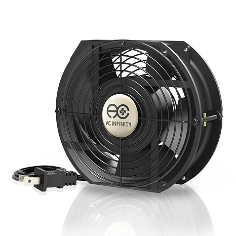 AC Infinity AXIAL 1751, Muffin Fan, 120V AC 172mm x 150mm x 51mm.