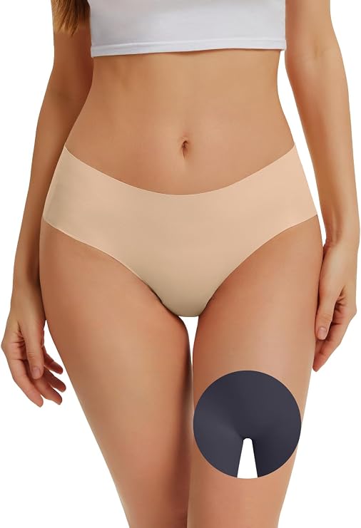 OVRUNS Seamless Camel Toe Proof Underwear for Women Cameltoe Concealer Underwear