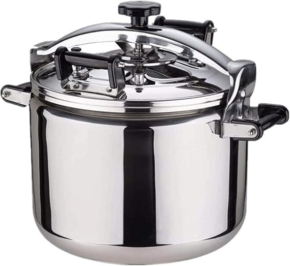 304 Stainless Steel Thickened Explosion-proof Pressure Cooker Cooker Commercial Hotel Gas-fired Induction Cooker General 22L 30L 40L