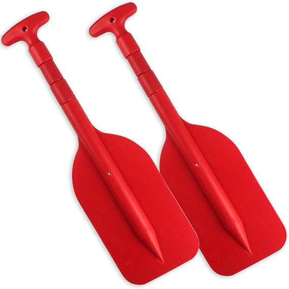 Telescoping Boat Paddle Collapsible Oar for Boat 21'' - 42'', Collapsible Paddle for Boat Kayaking Rafting Jet Ski Canoe Outdoor