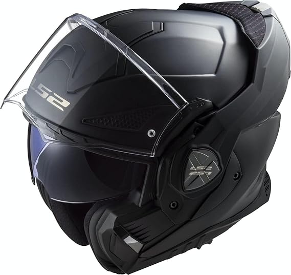 LS2, Klapphelm Motorrad ADVANT X SOLID Matt Black,