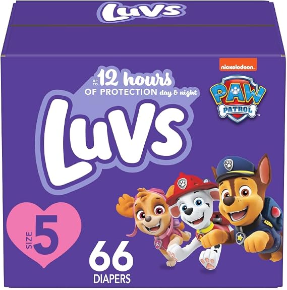 Luvs Diapers Size 5 66 Count