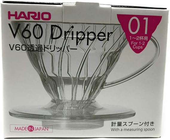 Hario, V60 Dripper 01 Clear