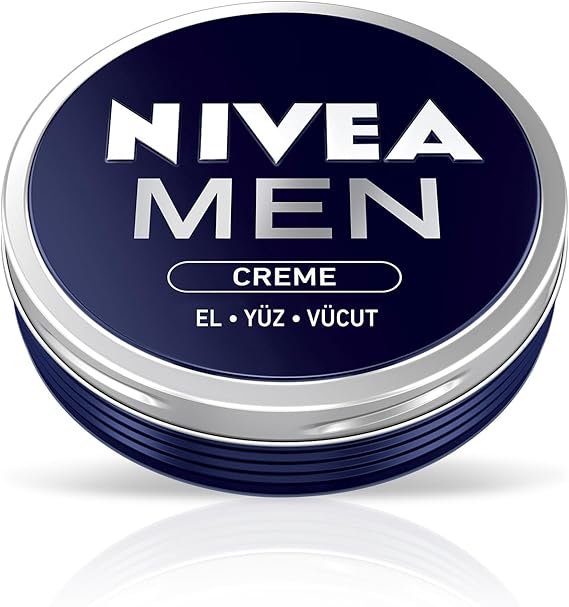 NIVEA MEN's Moisturizing Care Cream 30 ml, Hand, Face and Body Moisturizing Cream, Absorbs Fast, Does Not Leave a Sticky Feeling, Vitamin E