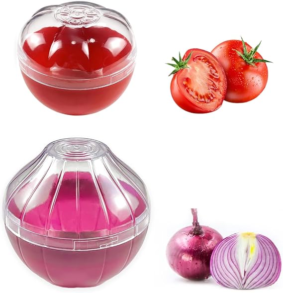 Fruit and Vegetable Shaped Savers Storage Containers for Fridge Vegetable