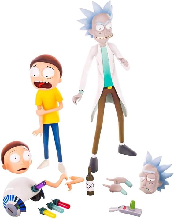 Mondo Tees Rick & Morty Collectible Figure Set