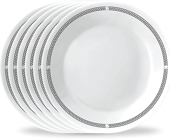 Corelle Brasserie 6-Piece 6.75-Inch Appetizer Plate Set