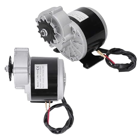 36V 500W Aluminum Gear Reduction Electric Motor, 13 Tooth DC Brush Motor, 600RPM, for Electric Bikes, Scooters, Agricultural Machinery
