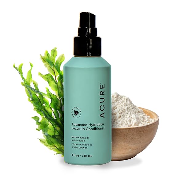 Acure Advanced Hydration Leave-In Conditioner - Detangles Hair - 4 fl oz