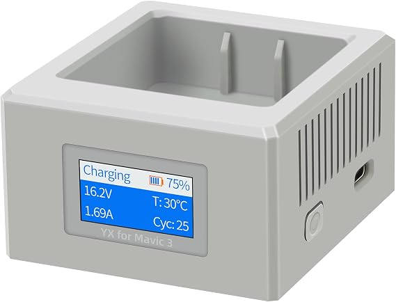 100W LCD USB Battery Charger for DJI Mavic 3 Pro Cine