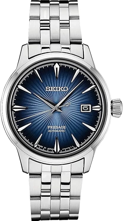 Seiko Men's Presage 23 Jewel Automatic Blue Dial Watch Date