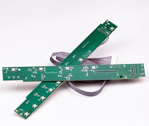 Dishwasher Display Board Switch Assembly 5304517587 Fit for Frigidaire 4840235 AP6802340 PS12585690 EAP12585690 Dishwasher Control Panel Replacement Part Stable Performance Sensitive Contacts