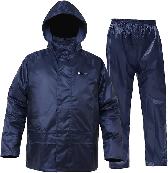 Rain Suit for Men Women Lightweight Waterproof Raincoats Rain Gear