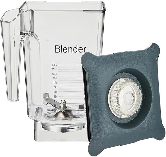 Blender Glass Mixing Cup,Compatible For Blendtec Q-series 825,Commercial Smoothie Machine Accessories Replacement