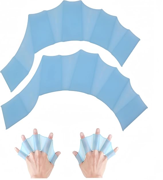 Swimming Gloves,Swim Gloves,Webbed Gloves for Swimming Swim Fins Swim Gloves Aquatic Fitness Water Resistance for Women Men Kids