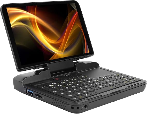 Mini Laptop 10 Pro, 8GB RAM 256GB ROM Laptops Computer, 6 inch HD Screen Portable Industry Laptop, N4120 CPU, Internet, BT4.2 (US Plug)