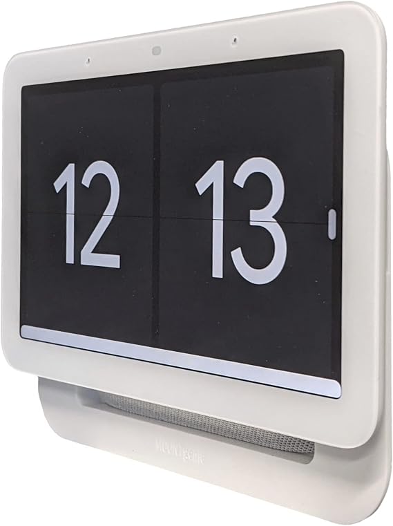 Mount Genie Simple Built-in Google Nest Hub Gen 2 Wall Mount Does not fit 1st Gen 2018: Perfect Smart Home Command Center | PoE Option Available | Designed in USA
