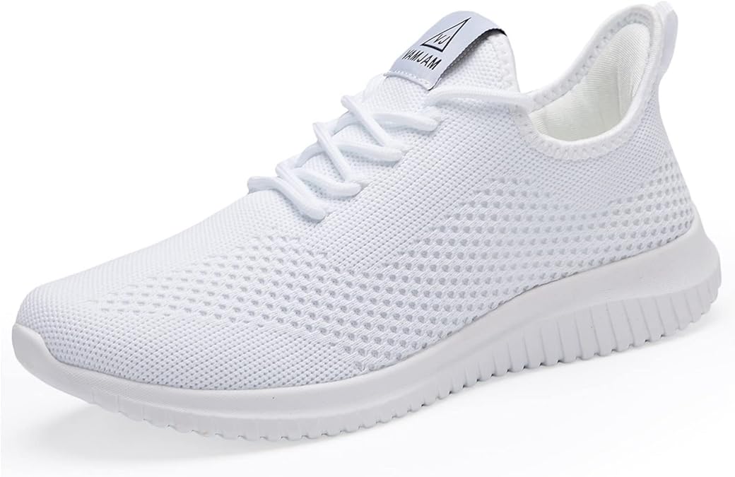 Men's Running Shoes Ultra Lightweight Breathable Walking Shoes Non Slip Athletic Fashion Sneakers Mesh Workout Casual Sports Shoes