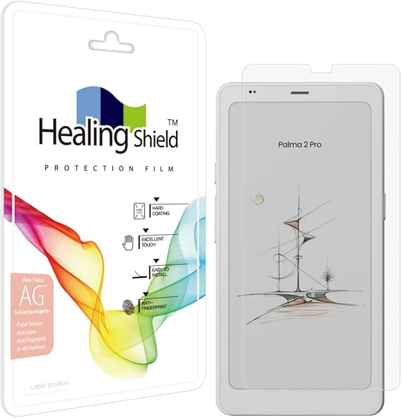 Screen Protector for Onyx BOOX Palma2 Pro, Paper Texture Feel Matte Film, Scratch Resistant, Real Pen Touch Sensitivity, Made in Korea palma 2 pro-26new