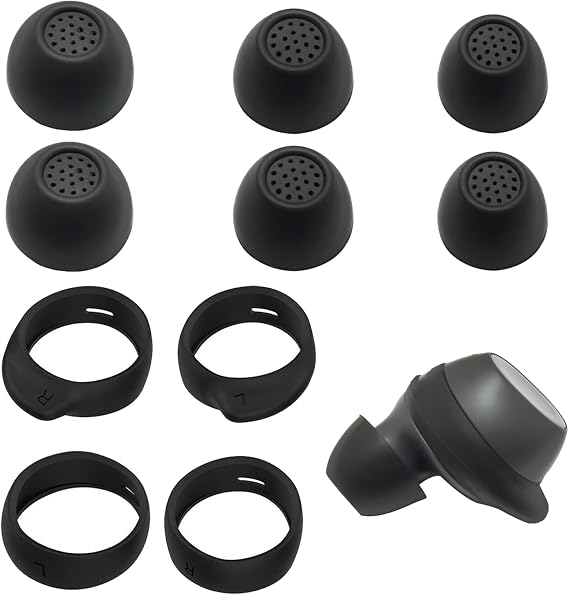 Silicone Ear Tip & Ear Wing for Samsung Galaxy Buds FE Replacement