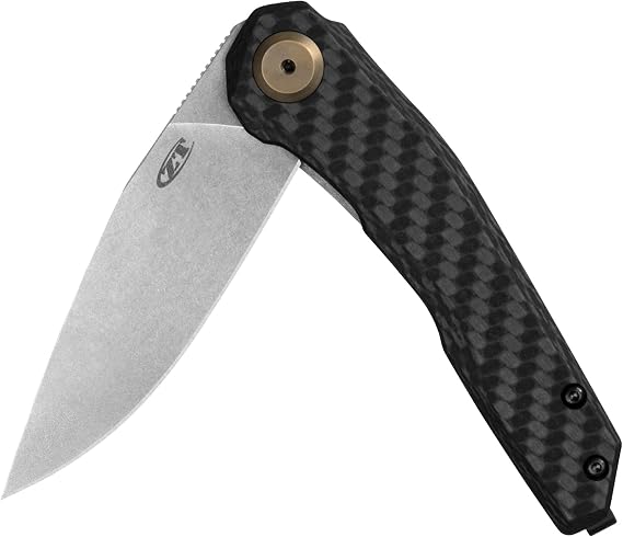 Zero Tolerance 0545, 3.2 inch Premium CPM MagnaCut Steel Blade, Carbon Fiber Handle, Pocketclip, Made in The USA,