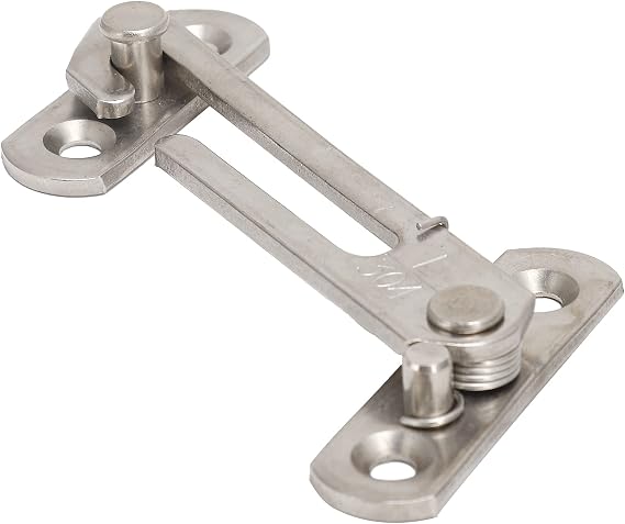 Casement Stopper, Stainless Steel Window Limiter, Flip Latch, Window Opening Locks, Window Lock with Screws for Wood Fence