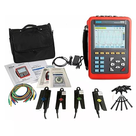 Power Quality Analyzer Power Analyzer Power Quality Monitor 10mA~10.0A