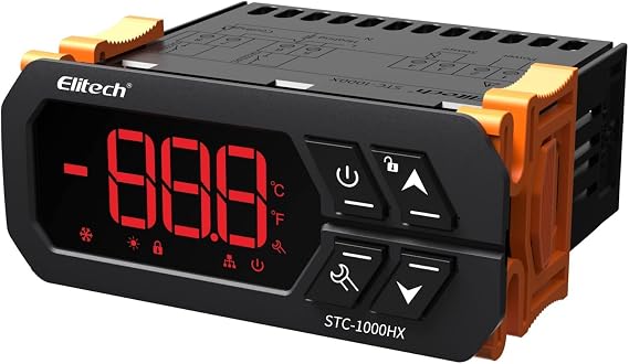 Elitech Digital Temperature Controller Thermostat Automatic Switch Cooling and Heating ℃/℉