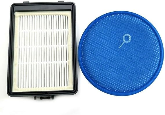 2Pcs H13 Dust Hepa Filter & Sponge Filter for Samsung Cyclone Force SC21F50HD SC15F50HU SC50VA VC-F700G Vacuum Cleaner Replacement